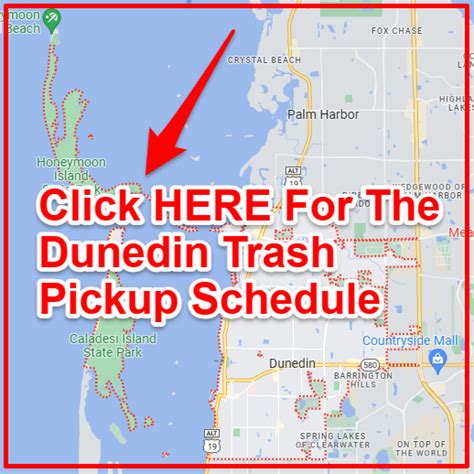 dunedin trash pickup schedule|Dunedin Trash Schedule 2023 (Bulk Pickup, Holidays, Map).